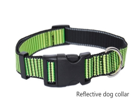 00174 High quality reflective dog collar