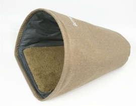 00080 Basics Pet Cave Beds for Small Dogs khaki