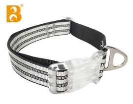 Reflective Bright Color wholesale High Quality Dog Collar 