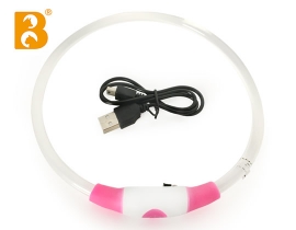 USB Rechargeable Light up Dog Collar LED Collar