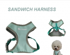 2023 New Design Lightweight Breathable Air Sandwich Mesh Dog Harness