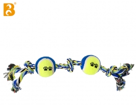2022 New Arrival Tennis Dog Pulling Rope Toy