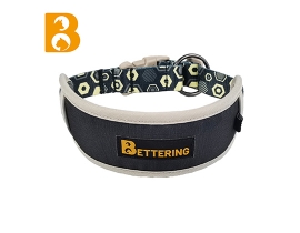 2023 New Arrival Fashionable Print Polyester Pet Collar