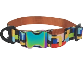 New Colorful Geometric Patterns Fashion Dog Collar Products