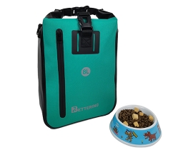 Pet Dog Treats Bag Easily Carrier Pet Toys, Kibble, Treats Waterproof Dog Food Bag for Outdoor