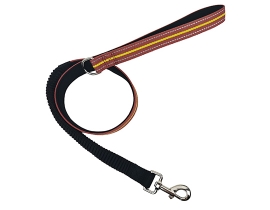 Reflective Dog Leash with Padded Handle Durable Bungeed Dog Leash Customized Dog Leash Matching Dog Collar