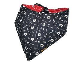 Casual Pet Dog Bandana Reversible Dog Scarf Adjustable Printed Dog Bandana