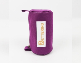 Purpule Dog Poop Bag Carrier Dog Poop Waste Bag Holder Dispenser Dog Trash Bags Dispenser Pet Poop