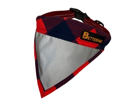 Waterproof Refelective Polyester Dog Bandana Customized Sports Pet Dog Collar Bandana