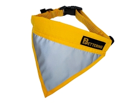 Waterproof Refelective Polyester Dog Bandana Customized Sports Pet Dog Collar Bandana