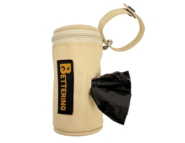Zipper Dog Poop Bag Waste Bag Dispenser Outdoor Walking Dog Pet Dog Leash Accessories