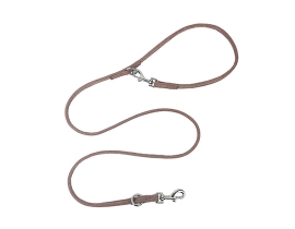 Zinc Alloy Double Hook Suede Dog Leash for Walking Dog Pet Dog Leads