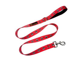 Customzied Purple Pinting Dog Leash for Training Walking Dog Pet Products Pet Leads with Collar