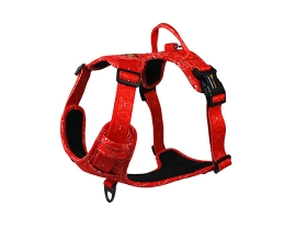 Custom Logo & Design Sports Outdoor Dog Harness with Handle Zinc Alloy Pet Accessories